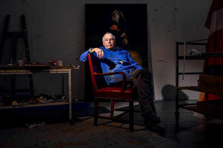 Peter Carlsen var ikke sikker på, at han nogensinde skulle have en kone og et fast forhold.  Men det fik han for 25 år siden. Nu fylder han 70. Foto: Nicolai West