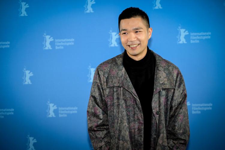 Den kinesiske instruktør Jun Li læste et afbudsbrev op fra iransk skuespiller og sluttede af med råbet »From the river to the sea, Palestine will be free«. Foto: Berlinale