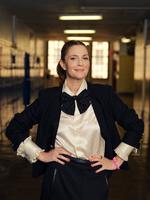 Udover at være skuespiller og en sjælden gang imellem  instruktør er Drew Barrymore talkshowvært og har skrevet fire bøger inklusiv selvbiografien 'Little Girl Lost' fra 1990. Nu fylder hun 50. Foto: Drew Gurian/Ritzau Scanpix