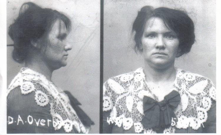 Dagmar Overby, danmarkshistoriens største seriemorder, blev i 1921 dømt for at have taget livet af otte små børn. Reelt havde hun nok dræbt endnu flere, hvilket hun også selv erkendte. Hun døde i 1929 i Vestre Fængsel.  Foto: Politimuseet