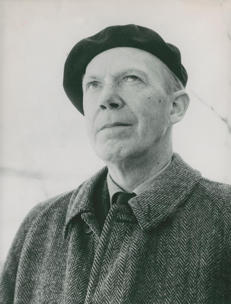 Gunnar Ekelöf er ved siden af Edith Södergran og Tomas Tranströmer toppen af svensk poesi i det 20. århundrede.  Arkivfoto Harald Borgstrøm