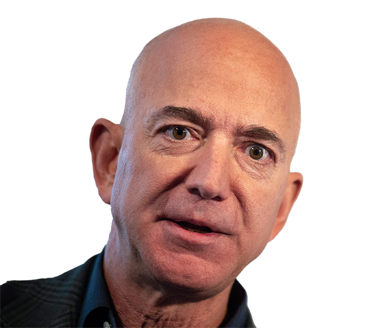 61-årige Jeff Bezos er grundlægger og tidligere administrerende direktør for Amazon. I 2013 købte han The Washington Post.  Foto: Eric Baradat/Ritzau Scanpix