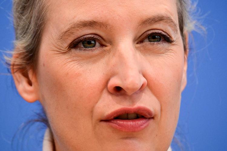 Alice Weidel (AfD) har godt tag i den østlige del af Tyskland. I Thüringen fik AfD 38,6 procent af stemmerne. Foto: Tobias Schwarz/Ritzau Scanpix