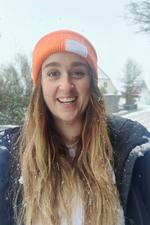 På hendes Instagram deler hun billeder af sine to børn, laver reklamer og deler ud af livet som mor. Privatfoto: Mie Myhren. 