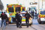 Politiet i Mannheim bekræfter i en pressemeddelelse, at der er en politiaktion i gang i centrum af Mannheim. Foto: Dieter Leder/Ritzau Scanpix