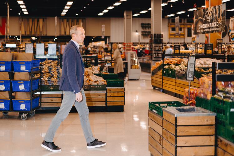 Administrerende direktør i Salling Group, Anders Hagh er glad for opkøbet. Foto: Emilie Toldam Futtrup