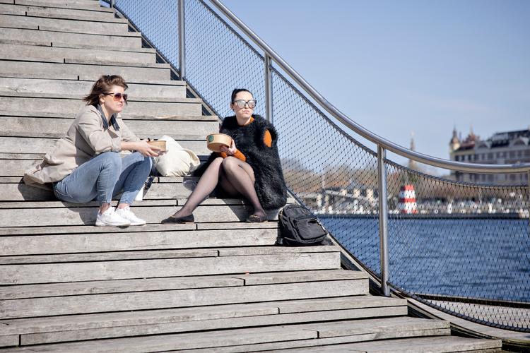 Forårsvejret er kommet. »Temperaturen får så et nøk opad med 10 til 15 grader, og lokalt kan det blive helt op til 17 grader«, lyder det fra DMI. Foto: Marius Renner