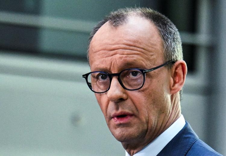 Friedrich Merz er enig med de tyske socialdemokrater i SPD om at gå videre til den næste, afgørende fase med forhandlinger om at danne en koalitionsregering.  Foto: Annegret Hilse/Ritzau Scanpix
