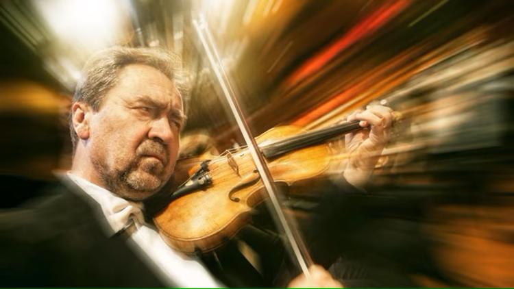 Alexandre Zapolski havde tilsyneladende uudtømmelig energi, når det kom til at spille og undervise i den klassiske musik, han elskede. Foto: Per Morten Abrahamsen/DR