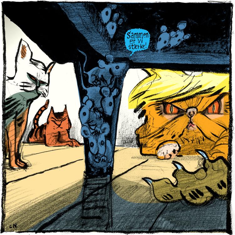 Tegning: Claus Nørregaard