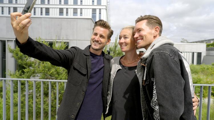 Nanna, Frederik og Morten rejser til San Diego for at få opsat to donoræg fra en amerikansk donor. Her bliver Nanna gravid med tvillinger – en med sæd fra Frederik og en med sæd fra Morten.  Foto: Kristian Krog Kæmsgaard/DR