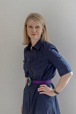 »Jeg tester den over nogle dage, spørger til Trump, Ukraine, det grønlandske valg. Botten læser SR’s nyheder igennem, giver links og formulerer korrekte svar«, skriver Ida Ebbensgaard.  Foto: Miriam Dalsgaard