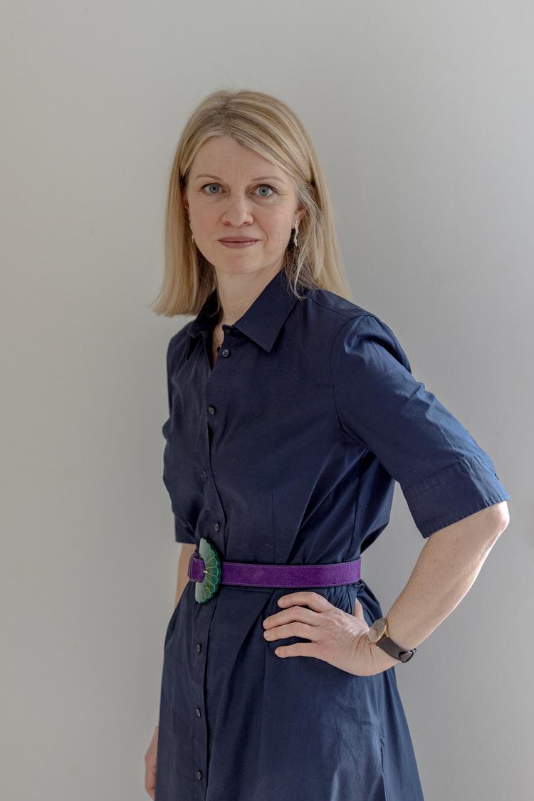 »Jeg tester den over nogle dage, spørger til Trump, Ukraine, det grønlandske valg. Botten læser SR’s nyheder igennem, giver links og formulerer korrekte svar«, skriver Ida Ebbensgaard.  Foto: Miriam Dalsgaard