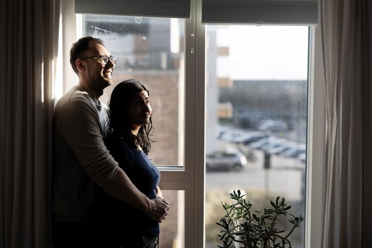 Da Søren havde en god sædkvalitet, var fokus rettet mod Mirah i en lang række af mislykkede fertilitetsbehandlinger. Lige indtil man opdagede, at dna-kvaliteten inde i Sørens sædceller var dårlig, hvilket måske kunne forklare, at parret ikke kunne få børn. Foto: Thomas Borberg