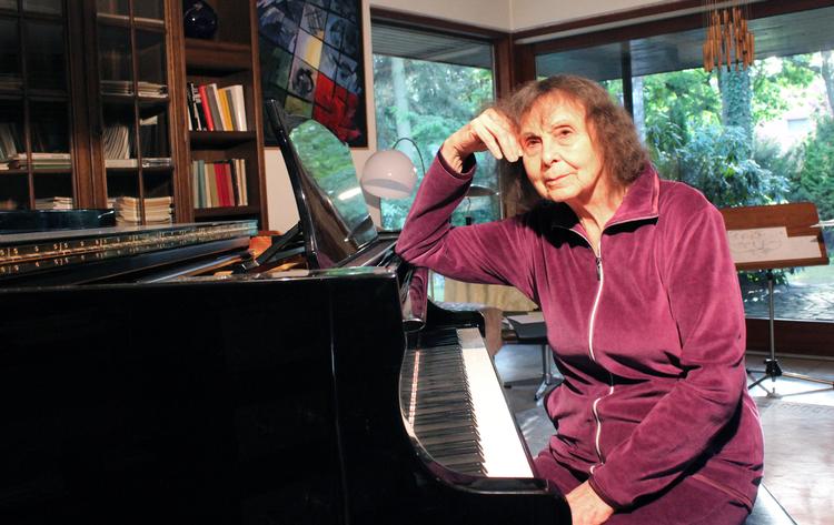 Russiske Sofia Gubaidulina var en af vor tids store komponister. Torsdag døde hun i sit hjem i Appen i Tyskland, 93 år gammel. Foto: Matthias Hoenig/Ritzau Scanpix