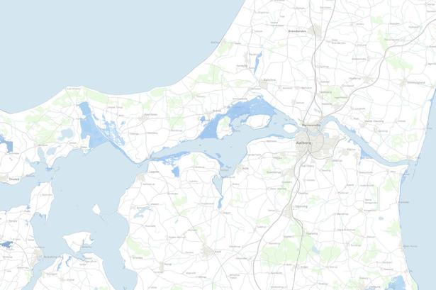 Havvandstand Limfjorden 1 m