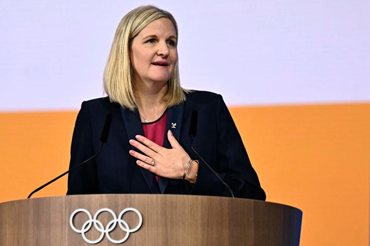 Kirsty Coventry var på forhånd en af favoritterne til præsidentposten i IOC, men de færreste havde regnet med, at hun ville vinde en jordskredssejr, som hun gjorde. Foto: Fabrice Coffrini/Ritzau Scanpix