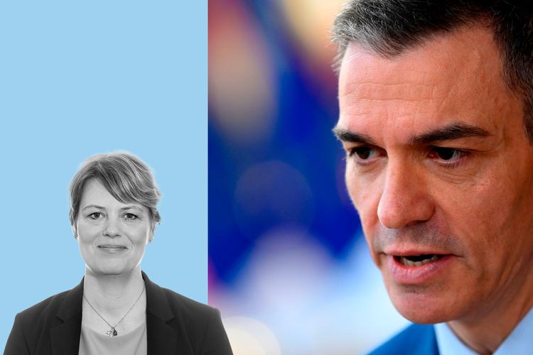 Nogen burde give den spanske socialistiske ministerpræsident, Pedro Sánchez, en historielektion om dengang i 1936-1939, da europæere fra andre lande drog til Spanien for at kæmpe mod fascisterne, skriver Amalie Kestler. Foto: CVL. Originalfoto: John Thys/Ritzau Scanpix