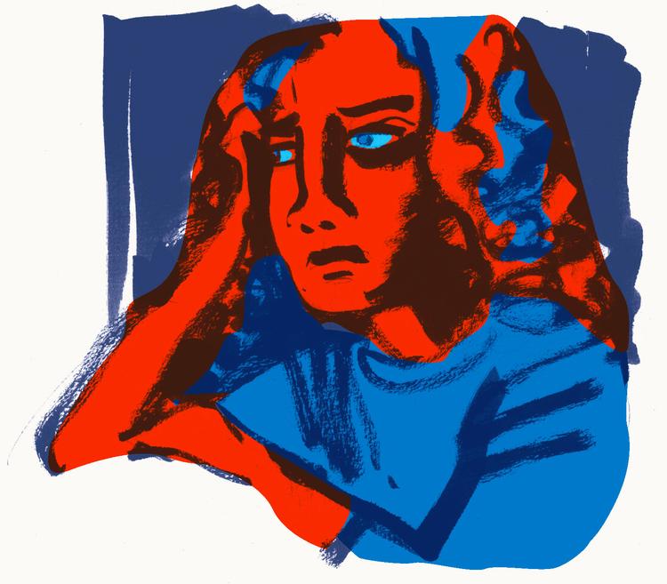 Posttraumatisk stress, depression og angst er alle  velkendte følger af at have været udsat for seksualiseret vold, forklarer Katrine Amalie Keller, som er seniorkonsulent hos Lev Uden Vold.  Foto: Claus Nørregaard/POLITIKEN