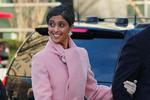 Usha Vance, der er den amerikanske vicepræsident JD Vances hustru, rejser på torsdag til Grønland bl..a. for at overvære et hundeslædevæddeløb i byen Sisimiut. Foto: Jeenah Moon/Ritzau Scanpix