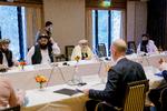 Repræsentanter for Taleban mødtes i januar 2022 med norske embedsmænd på hotel Soria Moria i Oslo, i erkendelse af at mange millioner afghanere har brug for hjælp. Men efter Talebans overtagelse af magten i landet kneb det med løsningerne.   Arkivfoto:  Ntb