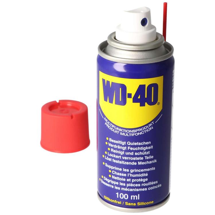 WD-40 (navnet står for 'Water Displacement, 40th Formula') har udover sine vandafvisende egenskaber den kedelige egenskab at være et amerikansk produkt. 