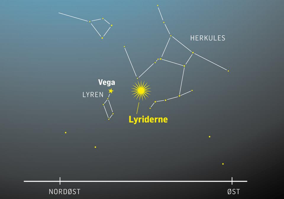 Kig op: Kommende nætter kan bringe op til 20 stjerneskud i timen