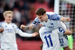 Rodrigo Huescas lod fødderne tale og stod for en afgørende assist. Foto: Jens Dresling