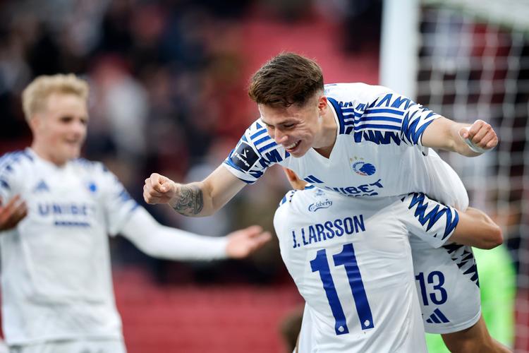 Rodrigo Huescas lod fødderne tale og stod for en afgørende assist. Foto: Jens Dresling