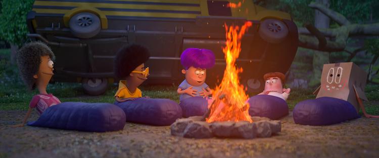 Naturen er et skræmmende sted for gamere, når flåter og vildsvin er virkelige trusler. Men inderst inde kan man lære at elske den – ved hjælp af skills, man har fået ved at game.  Foto: Nordisk Film 