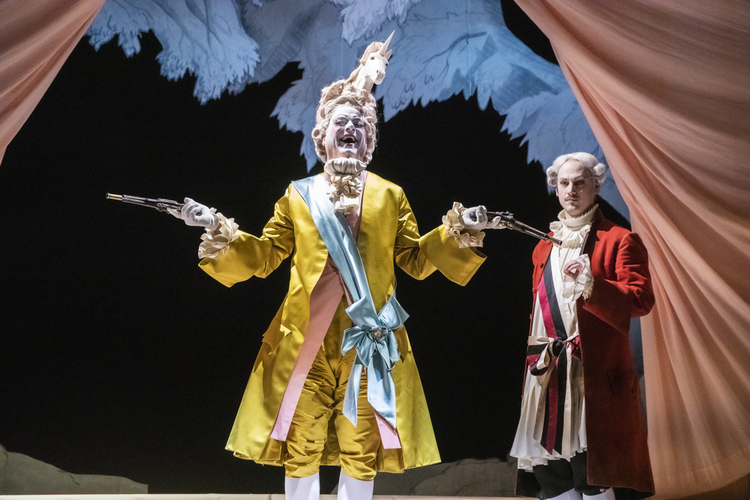 Tidligere gjaldt det på Den Jyske Opera ikke kun klassikere, men også blandt andet sjældne danske operaer. Senest komponisten Poul Schierbecks 'Fête galante', der turnerede landet rundt. Fremover skal det hele gøres mere folkeligt. Foto: Anders Bach