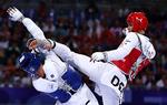 Den danske OL-bronzevinder Edi Hrnic (billedet) er raget uklar med landsholdsledelsen i Dansk Taekwondo Forbund. Den nu forhenværende sportschef Amir Rashid ser konflikten som et resultat af måneders tumult i forbundet og en ny eliteformand, der har tromlet sin egen dagsorden igennem. Foto: Tingshu Wang/Ritzau Scanpix