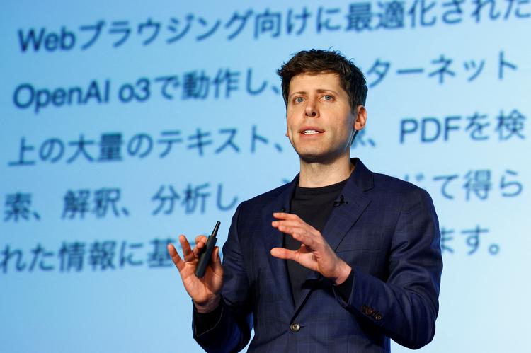 I 2023 blev Sam Altman valgt til ’CEO of the Year’ i Time Magazine. Nu fylder direktøren for OpenAI 40 år.  Foto: Kim Kyung-hoon/Ritzau Scanpix