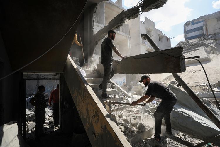 Tilladelser til eksport af militærteknologi og udstyr til F-35-programmet er ugyldige., da dele af komponenterne bruges af Israel til angreb i Gaza, lyder det fra sagsøgerne. Foto: Dawoud Abu Alkas/Ritzau Scanpix