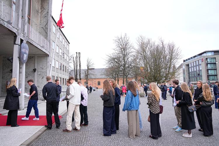 Prinsesse Isabellas 18-års fødselsdag fejres på Aarhus Rådhus i dag. Hendes rigtige fødselsdag er mandag den 21. april - 2. påskedag. Foto: Bo Amstrup/Ritzau Scanpix