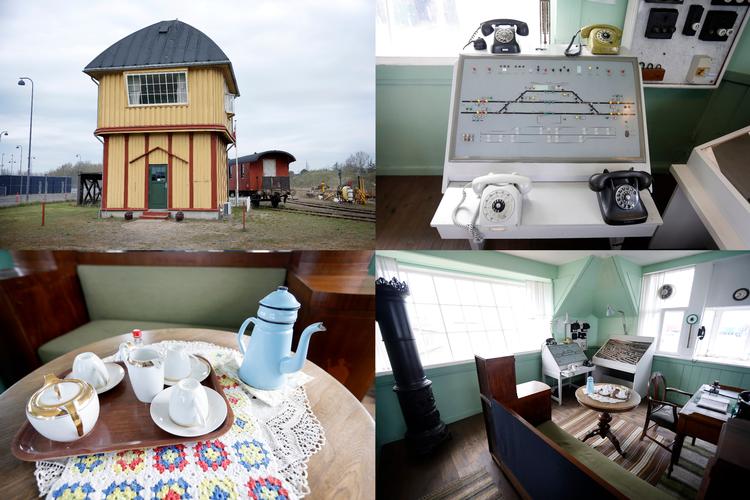 Det Gule Palæ er blevet restaureret og ligner i dag sig selv, fra dengang Olsen-banden bragte uorden i to gamle DSB-folks ellers så snorlige arbejdsliv. Foto: Jens Dresling