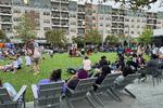 Eastover-distriktet i Jackson er et skønt boligområde, hvor folk på kryds og tværs samles på lune dage i den lille park og nyder timerne sammen.  