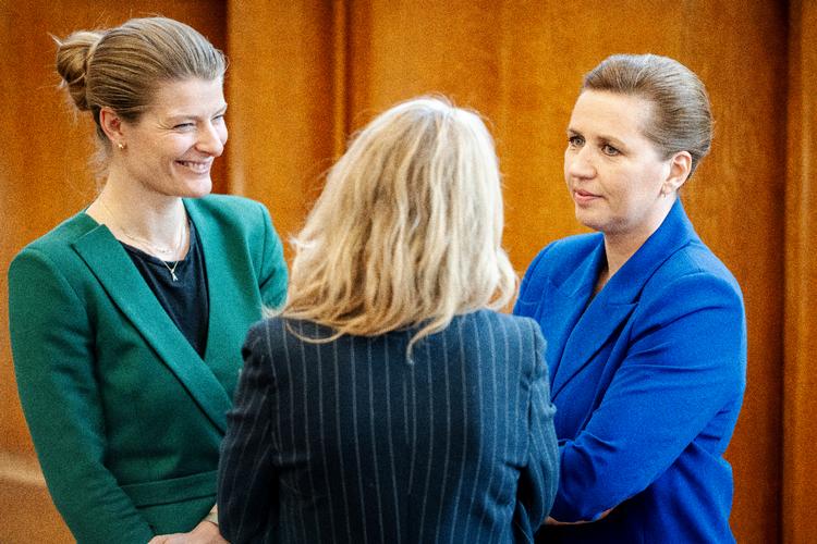 Beskæftigelsesminister Ane Halsboe-Jørgensen (S) var torsdag morgen i folketingssalen, da der var afstemning om mistillid til klimaministeren, om eftermiddagen var hun selv i samråd om arbejdspligt og adopterede. Foto: Mads Claus Rasmussen/Ritzau Scanpix
