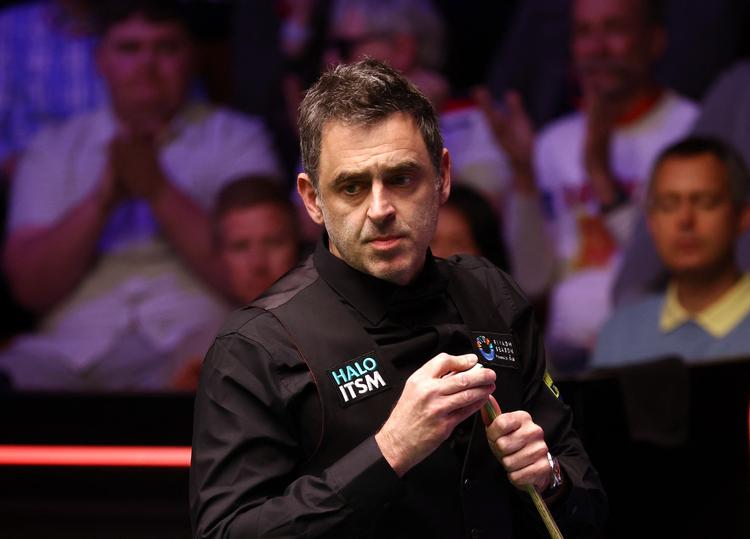 Ronnie O'Sullivan har vundet verdensmesterskabet syv gange og betragtes af mange som et geni med en billardkø i hånden. Men pludselig kunne han ikke udføre de mest normale skud. Foto: Lee Smith/Ritzau Scanpix