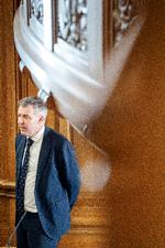 Torsdag skulle der stemmes om tilliden til klima-, energi- og forsyningsminister, Lars Aagaard (M). Sidste gang, det skete, var i 2006, hvor det var den daværende konservative forbrugerminister Lars Barfoed, der var hovedperson. Foto: Mads Claus Rasmussen/Ritzau Scanpix