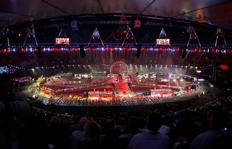 London var senest vært for OL i 2012.. Her er et billede fra afslutningsceremonien. Foto: Jens Dresling