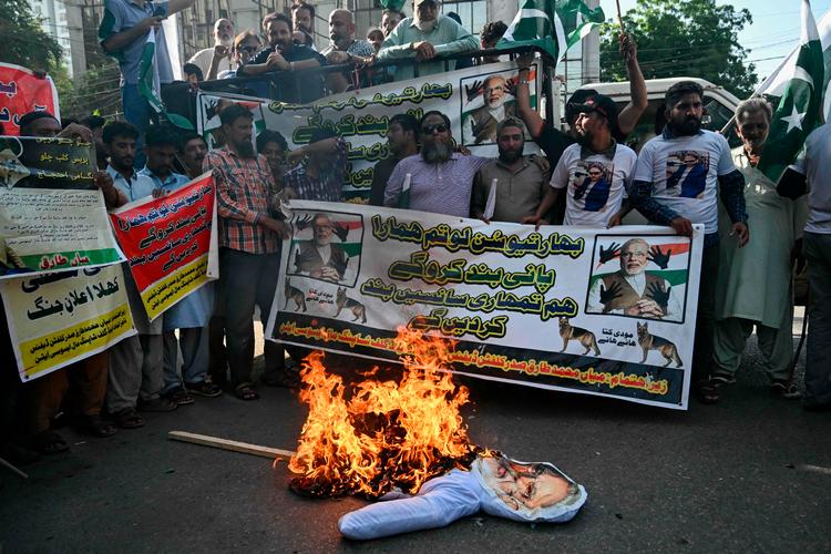 I Pakistan er vreden mod Indien og regeringsleder Modi stor. Foto: Rizwan Tabassum/Ritzau Scanpix