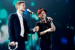 Alphabeat med Stine Bramsen og Anders Stig Gehrt Nielsen i front står bag hits som  ’Fascination’, ’10.000 Nights’ og ’The Spell’.  Foto: Peter Hove Olesen