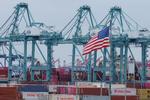 Port of Los Angeles er angiveligt USA's mest travle havn.  Foto: Mike Blake/Ritzau Scanpix