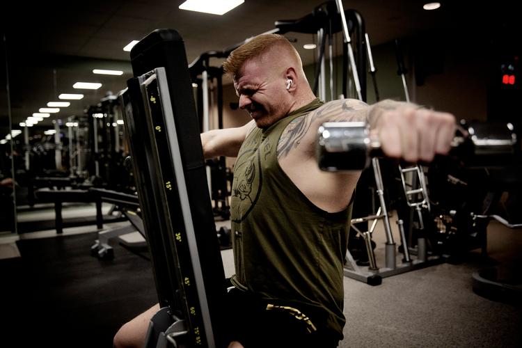 Mange får det forfærdeligt, når de stopper med steroider. Nicolai Rytter var »megadepressiv«, da han stoppede som bodybuilder og kvittede steroiderne. Foto: Martin Lehmann