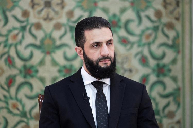 Syriens konstituerede præsident, Ahmed al-Sharaa. Foto: Khalil Ashawi/Ritzau Scanpix