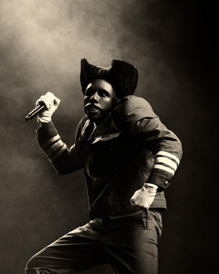 Tyler, the Creator tillod ikke fotografer til sit show. Derfor bringer vi et fra hans koncert i Los Angeles tidligere på turneen.  