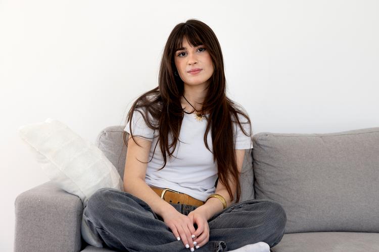 Shahi Hussein er syrisk kurder og har permanent opholdstilladelse i Danmark, hvor hun læser statskundskab. Hun har ikke stemmeret til folketingsvalg. Foto: Finn Frandsen