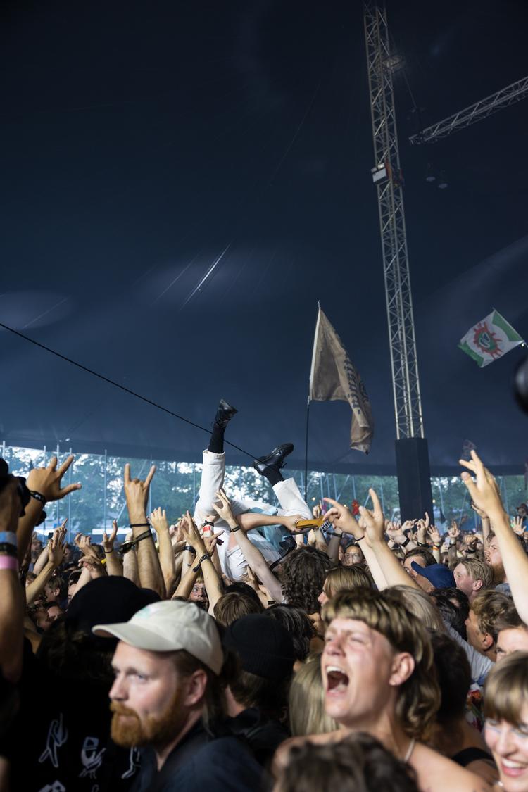Hvem leverer festen på årets danske festivaler? Arkivfoto fra Roskilde Festival. Foto: Adam Rugh Høy Hansen