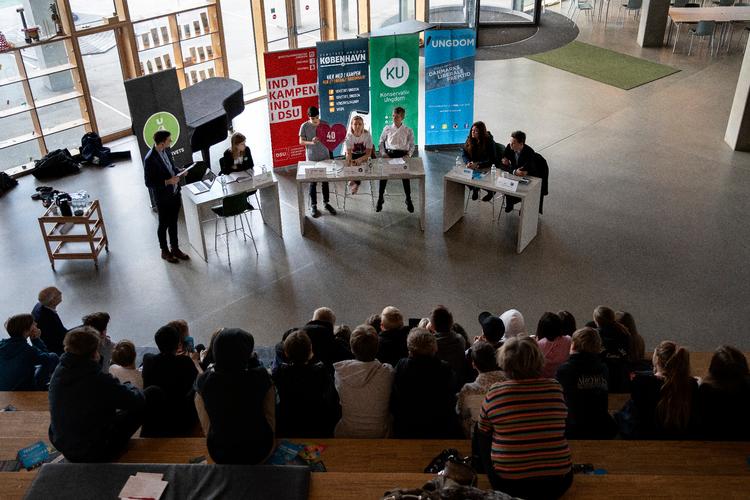 Forud for næste års Skolevalg har en stribe ungdomspartier meldt ind som mærkesag, at Danmark bør anerkende Palæstina som selvstændig stat. Foto: Finn Frandsen